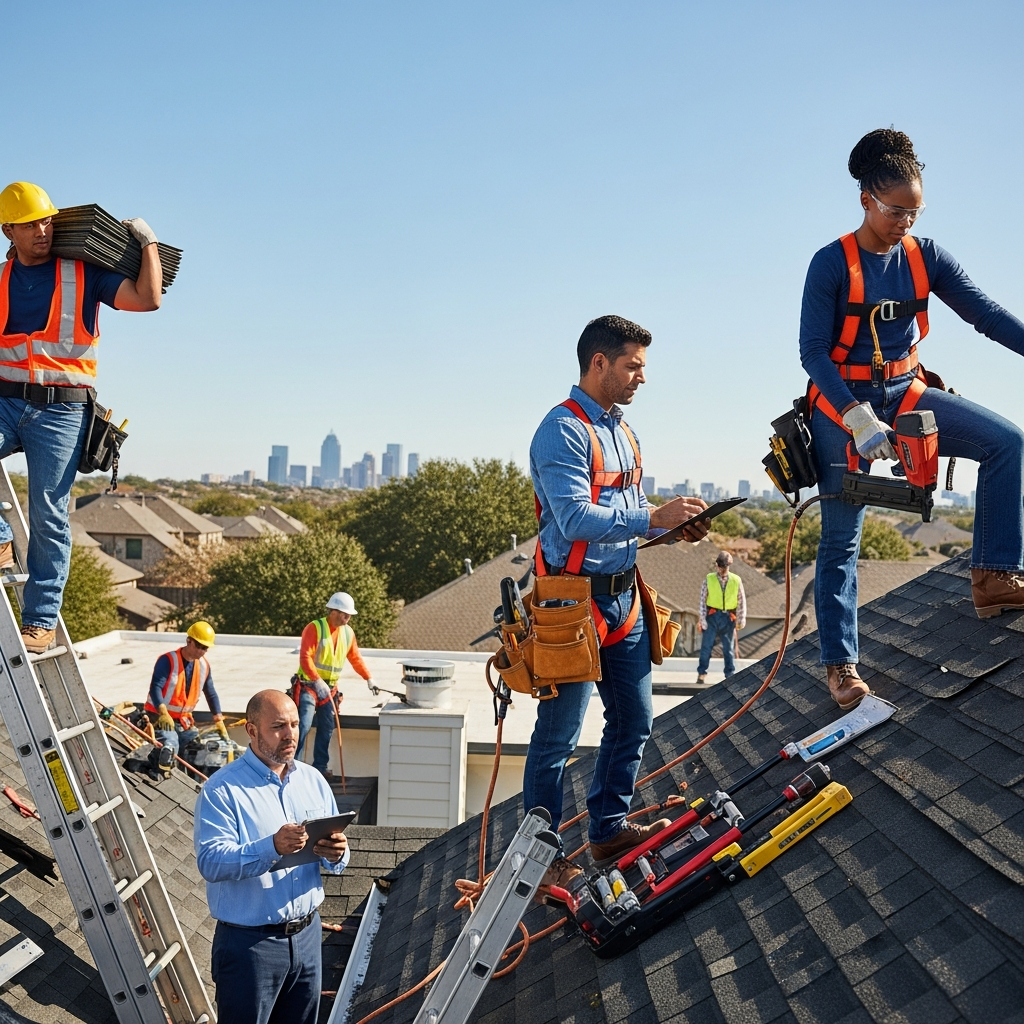 Roof Repair in East Dallas  PMG Roofing