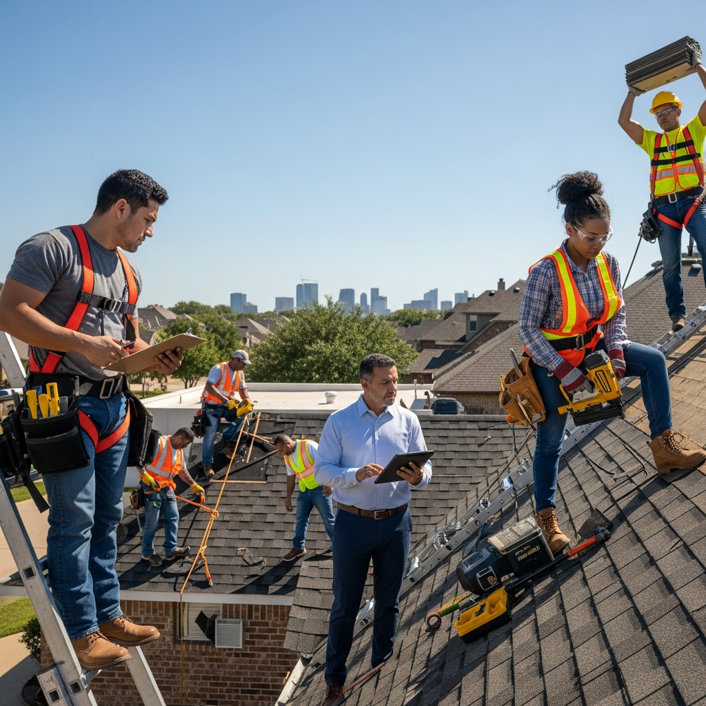 Roof Repair in Mesquite  PMG Roofing
