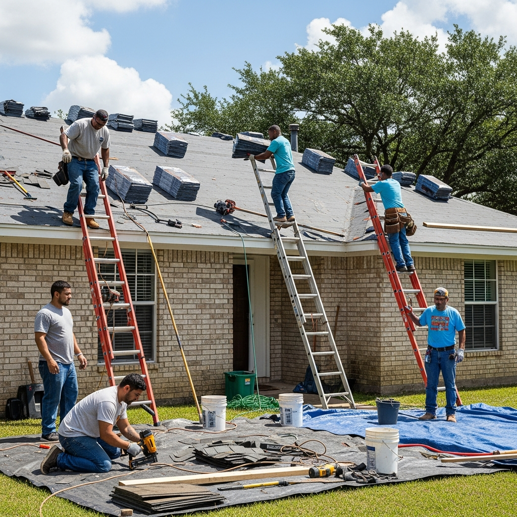 Are Roofing Contractors Near Me Licensed and Insured in Dallas - PMG Roofing